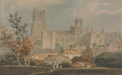 View of Ely Cathedral by Joseph Mallord William Turner