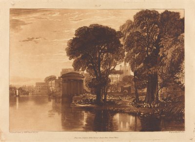 Isleworth by Joseph Mallord William Turner and Henry Edward Dawe