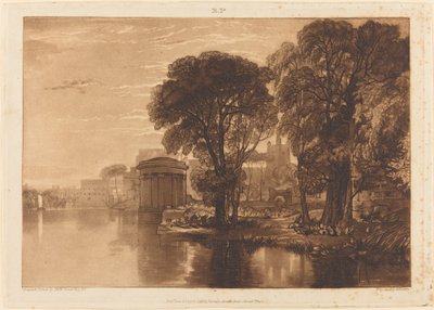 Isleworth by Joseph Mallord William Turner and Henry Edward Dawe