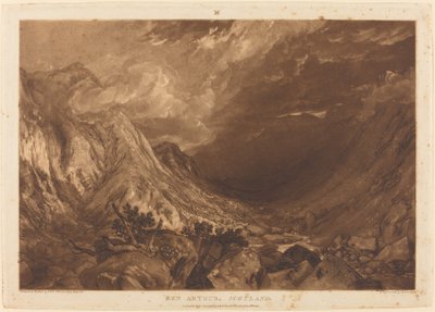 Ben Arthur by Joseph Mallord William Turner and Thomas Goff Lupton