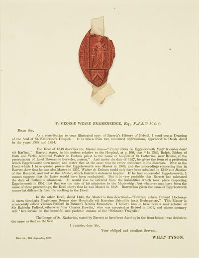 Seal of St Katherine