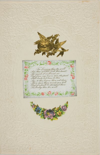 Tis Loving Thee Too Well (Valentine) by Joseph Mansell