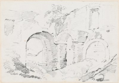 Roman Walls by Joseph Marie Vien