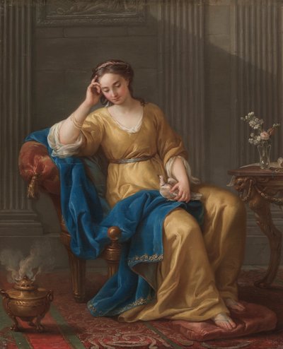 Sweet Melancholy, 1756 by Joseph Marie Vien