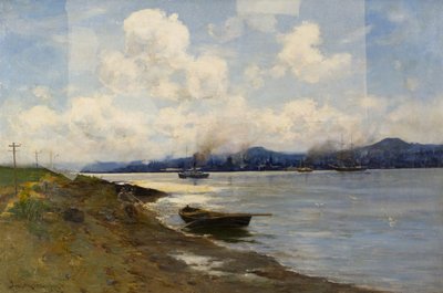 Dundee from Tayport by Joseph Milne