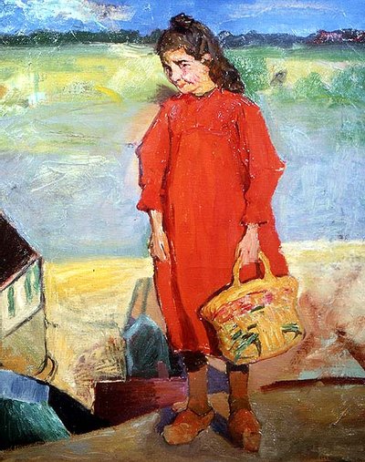 The Red Dress by Joseph Milner Kite