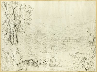 Town and Castle of Hay by Joseph Murray Ince