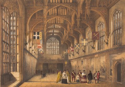 The Great Hall by Joseph Nash