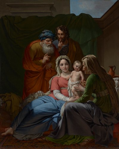 The Holy Family, c.1820 by Joseph Paelinck