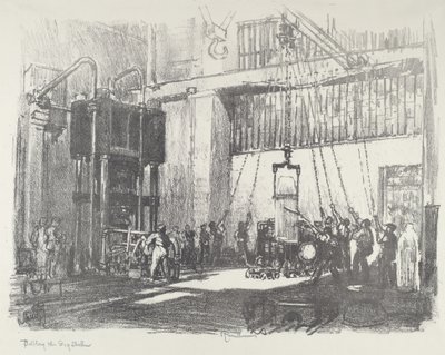 Bottling the Big Shell by Joseph Pennell
