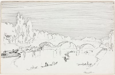 Charenton-le-Pont, c. 1893 by Joseph Pennell
