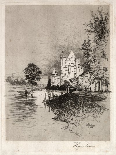 Haarlem, 1884 by Joseph Pennell