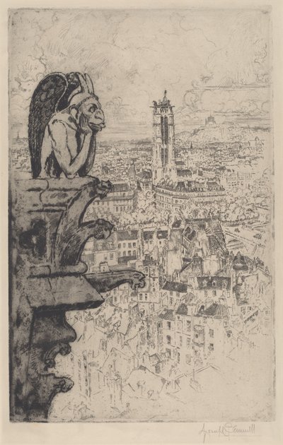 Le Stryge by Joseph Pennell