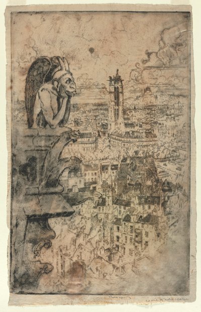 Le Stryge by Joseph Pennell