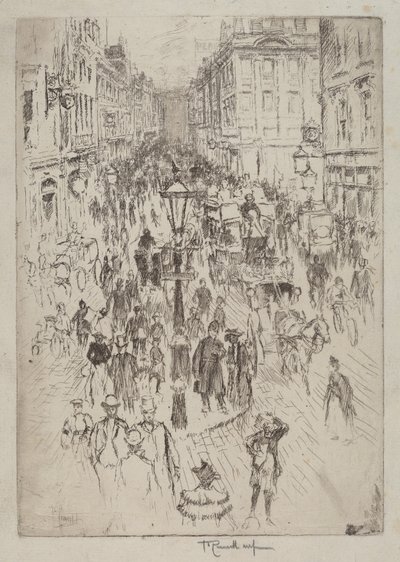New Oxford Street, London by Joseph Pennell