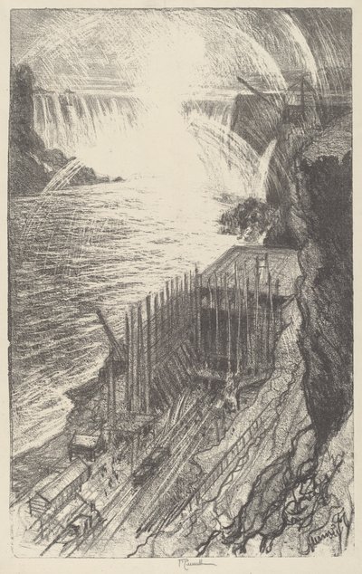 Niagara Rainbows by Joseph Pennell