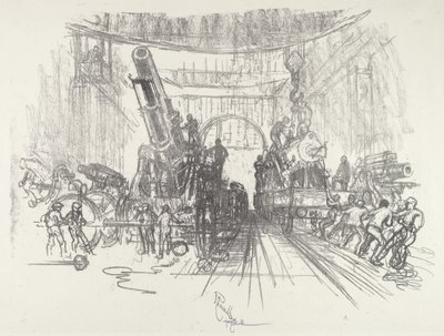 Ready for War, 1916 by Joseph Pennell