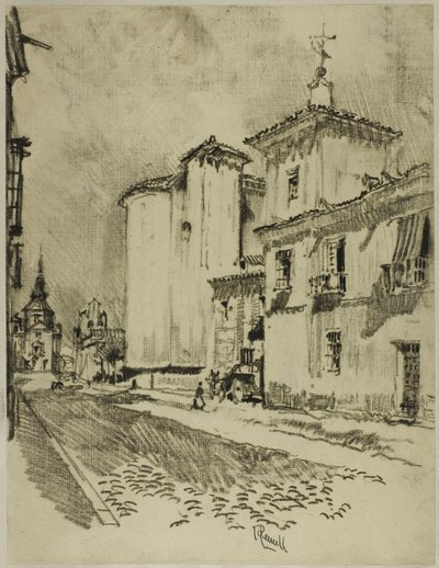 Tall and Stately Churches by Joseph Pennell