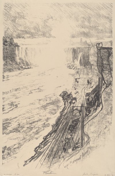 The Mystery of the Mist by Joseph Pennell