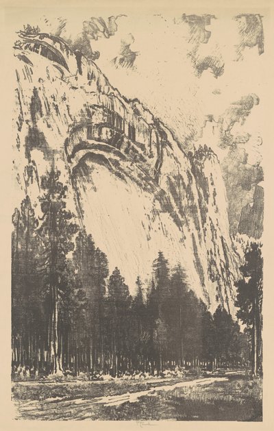 The Yosemite Valley by Joseph Pennell
