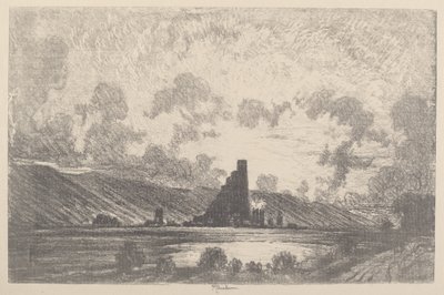 Work Castles, Wilkesbarre, 1910 by Joseph Pennell