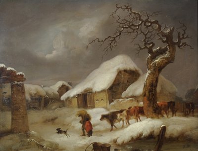 Snow in the Farmyard by Joseph Rhodes