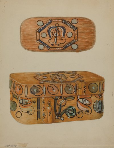 Pa. German Box by Joseph Rothenberg