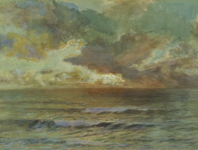 Sunset at Seascale by Joseph Severn