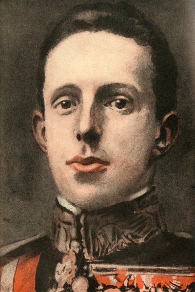 Alfonso XIII, King of Spain by Joseph Simpson