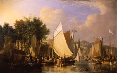 Thorpe Water Frolic - Afternoon by Joseph Stannard