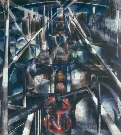 Brooklyn Bridge by Joseph Stella