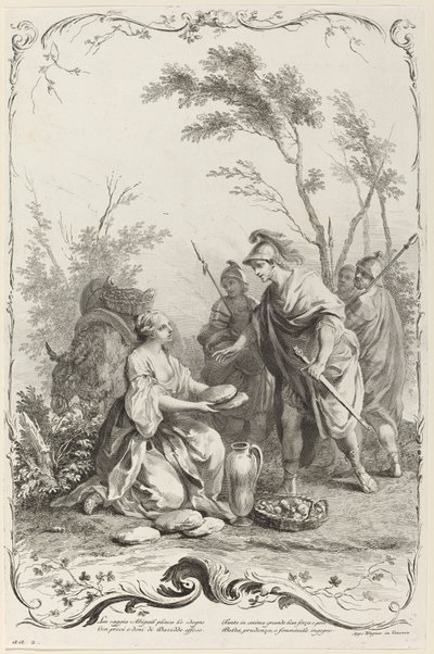David and Abigail by Joseph Wagner