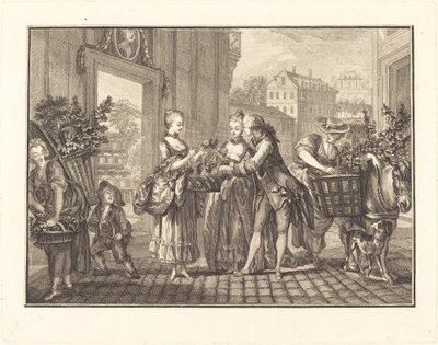 Spring by Joseph de Longueil after Charles Eisen