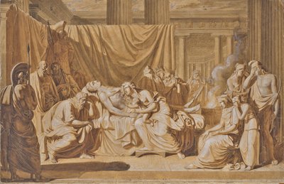 Death of Achilles by Joseph von Fuhrich