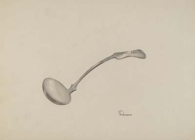Cream Ladle by Josephine C. Romano