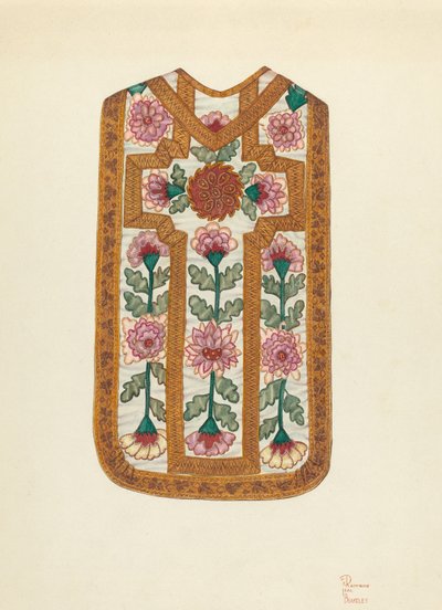 Ecclesiastical Vestment by Josephine C. Romano