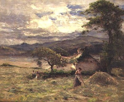 Hayfield Near Llandudno by Joshua Anderson Hague