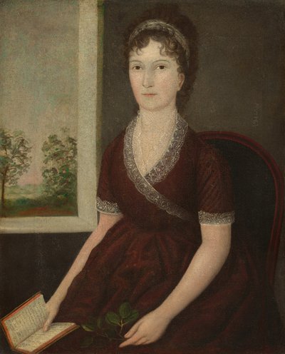 Sarah Ogden Gustin by Joshua Johnson