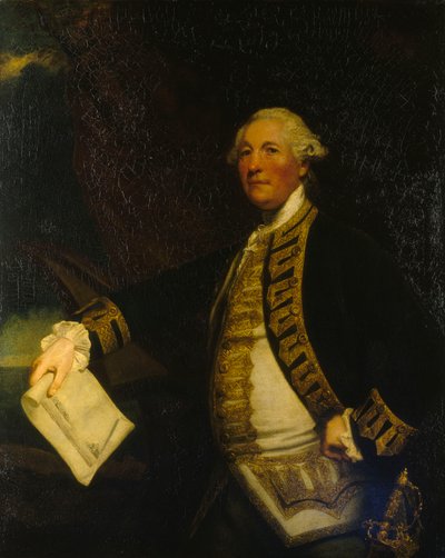 Commodore Sir William James by Joshua Reynolds