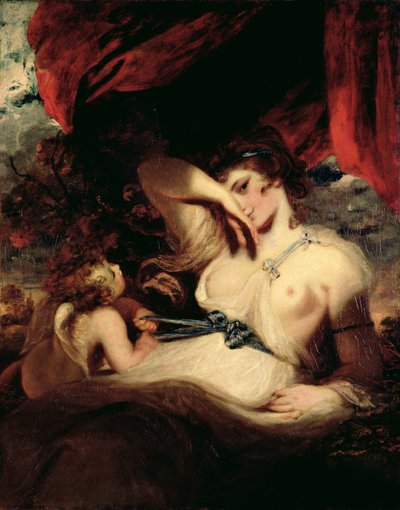 Cupid Unfastening the Girdle of Venus by Joshua Reynolds