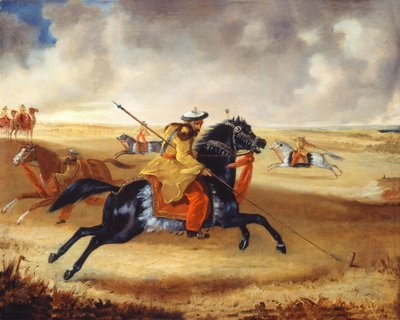 Skinners Horse at Exercise by Joshua Reynolds Gwatkin