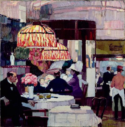 Cafe Scene by Josse Goossens