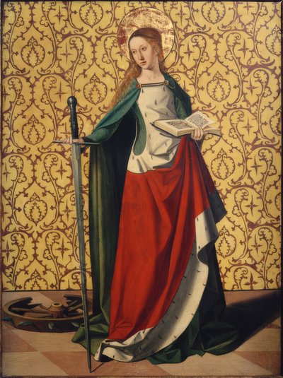 Saint Catherine by Josse Lieferinxe