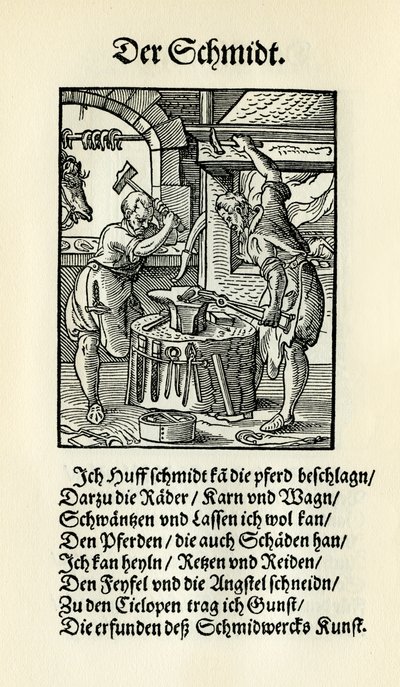 Blacksmith by Jost Amman