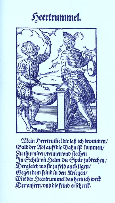Drummers by Jost Amman