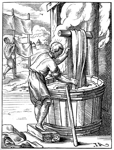 Dyer, 16th Century by Jost Amman