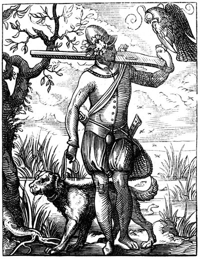 German Falconer by Jost Amman