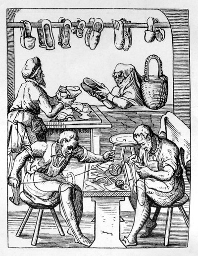 Shoemaker by Jost Amman
