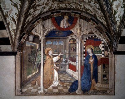 The Annunciation by Jost Amman