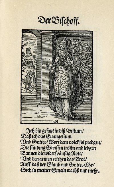 The Bishop by Jost Amman